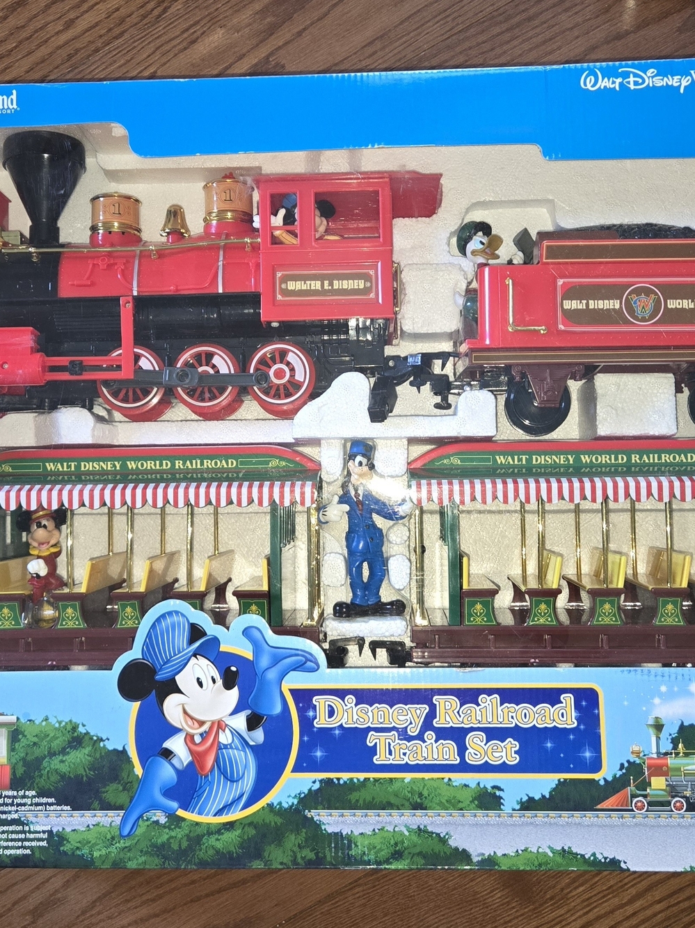 Disney Red Disney Railroad Train Set for Kids Ages 6+